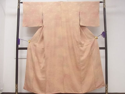 平和屋着物■付下げ　聞く青海波地紋　暈し染め　逸品　CAAG4307ev