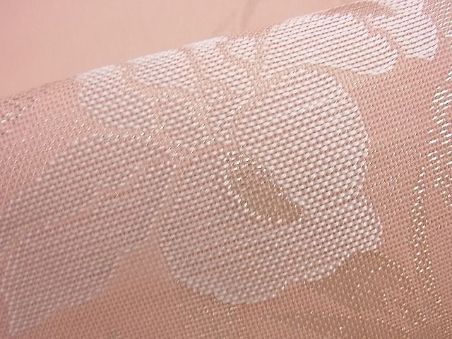平和屋着物■夏物　六通柄　本袋帯　杜若　金糸　逸品　BAAI0754du