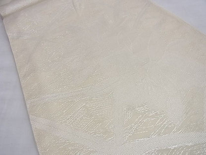 平和屋着物■夏物 六通柄袋帯 カトレア 銀糸 逸品 BAAI0751du