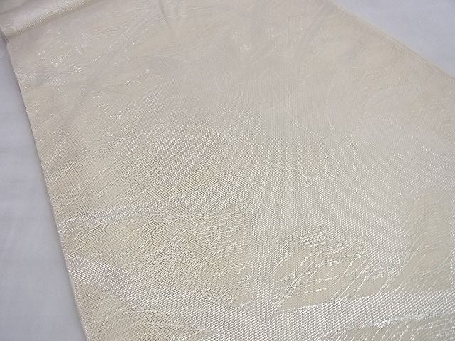 平和屋着物■夏物 六通柄袋帯 カトレア 銀糸 逸品 BAAI0751du