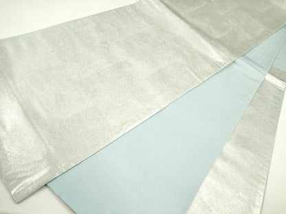 平和屋着物◎六通柄袋帯 霞文 銀糸 逸品 CAAG2329eg