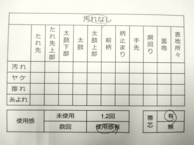 平和屋着物◎六通柄袋帯 横段流水文 金銀糸 逸品 CAAG2377eg