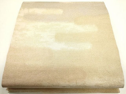 平和屋着物◎全通柄袋帯 綴れ エ霞文 金糸 逸品 CAAG2375eg