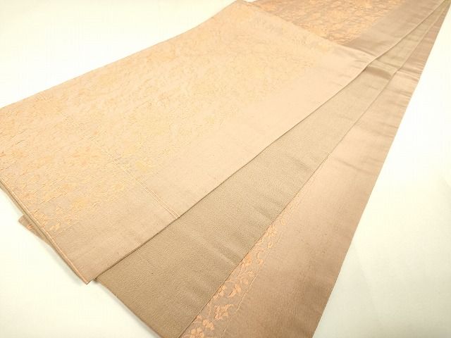 平和屋着物◎全通柄袋帯 ふくれ織 花間道 逸品 DAAH9521tw