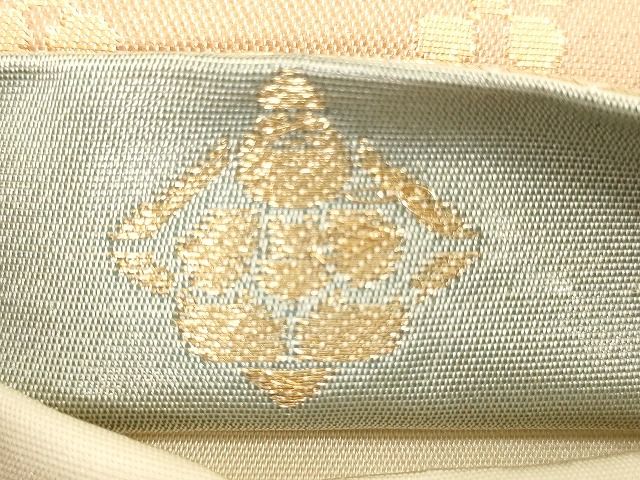 平和屋着物◎六通柄袋帯 花鳥間道 金糸 逸品 DAAG5956tw