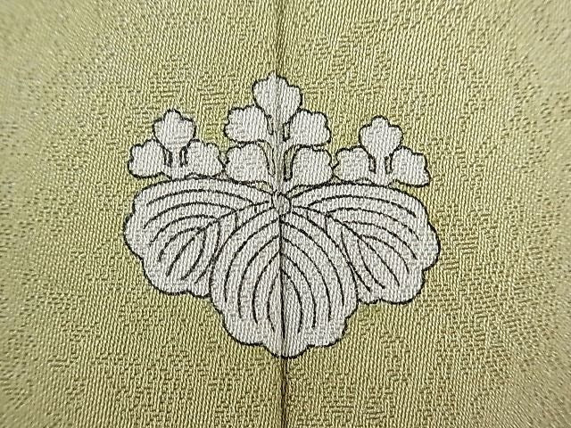 平和屋本店●極上 野口彦太郎 大彦三代目 江戸染繍友禅 色留袖 駒刺繍 草花文 暈し染め 高島屋扱い 柳茶色地 逸品 CYAA0511s4