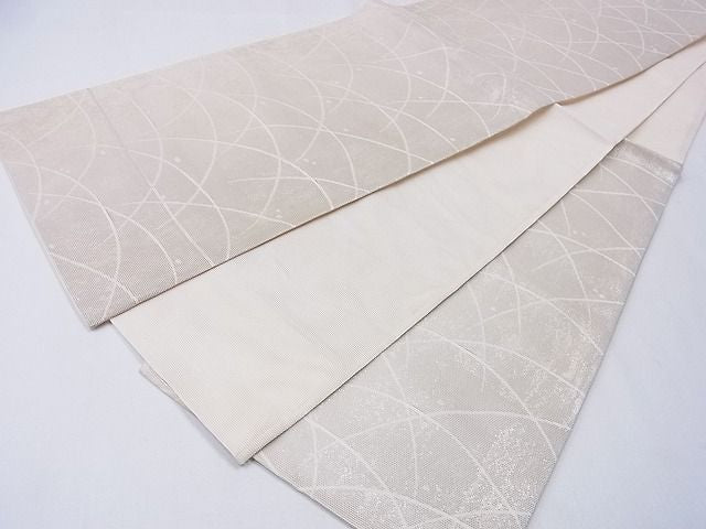 平和屋着物■六通柄袋帯 露芝文 金糸 逸品 CAAF3193hy