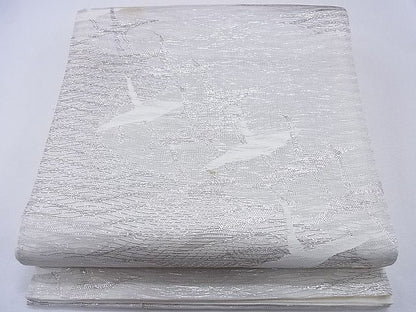 平和屋着物■夏物 六通柄袋帯 飛鶴文 金銀糸 逸品 CAAH4423hy