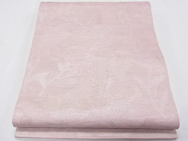 平和屋着物■夏物 六通柄袋帯 枝花文 金銀糸 逸品 CAAG9168fb
