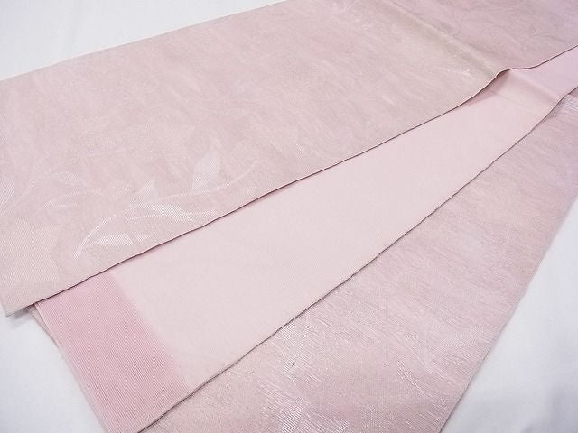 平和屋着物■夏物 六通柄袋帯 枝花文 金銀糸 逸品 CAAG9168fb