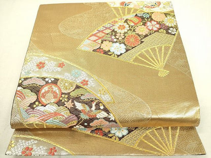 平和屋着物◎六通柄袋帯 桃山都古典 金銀糸 逸品 DAAH4657yyy