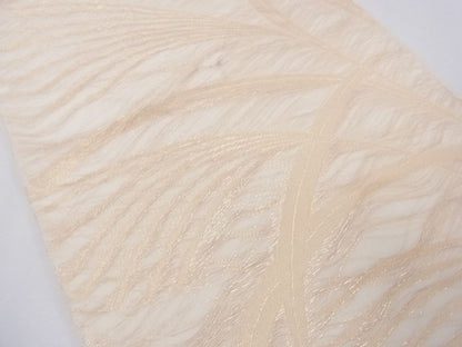 平和屋着物■夏物 六通柄 本袋帯 枝葉文 金糸 逸品 CAAG9198fb
