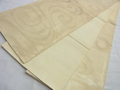 平和屋着物■夏物 六通柄袋帯 光琳水 金彩 逸品 BAAI3773du