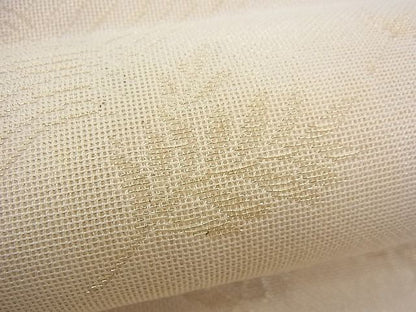 平和屋着物■夏物 六通柄袋帯 流水吹き寄せ文 金銀糸 逸品 BAAI7921ea