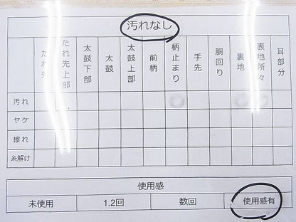 平和屋着物◎佐賀錦 六通柄袋帯 箔砂錦 金銀糸 逸品 BAAI2035ns