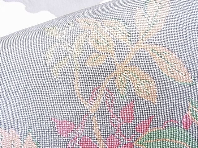 平和屋着物◎六通柄袋帯 雲母 逸品 BAAI2080ns