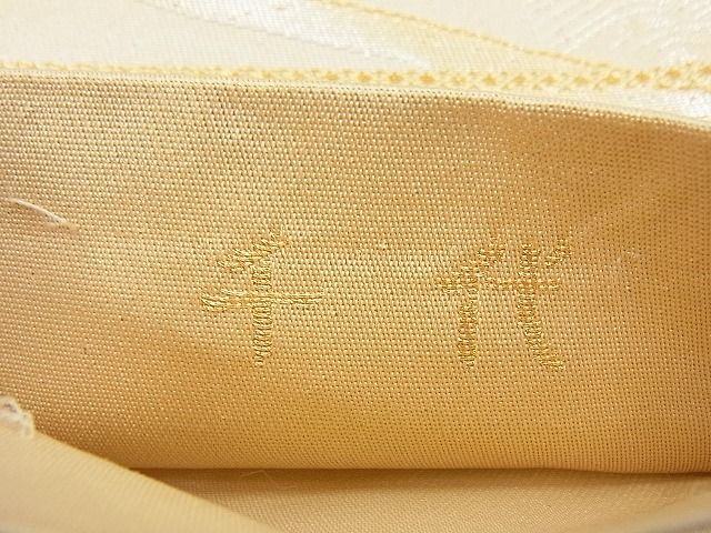 平和屋着物◎六通柄袋帯 唐織 千代 金銀糸 逸品 BAAI6503ns