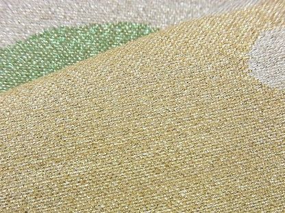 平和屋着物◎六通柄袋帯 ワンポイント 荒磯 金銀糸 逸品 BAAI0438if
