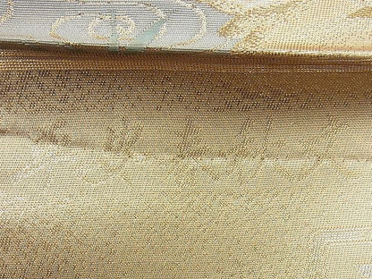 平和屋着物◎六通柄袋帯 唐織 平安春秋文 王朝錦 金糸 逸品 BAAI5467if