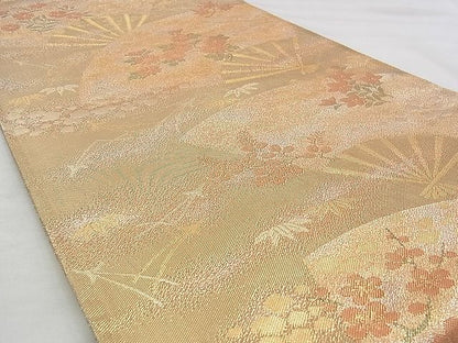 平和屋着物◎佐賀錦 六通柄袋帯 誰が袖溝典 九百高麗箔 逸品 BAAI5491if