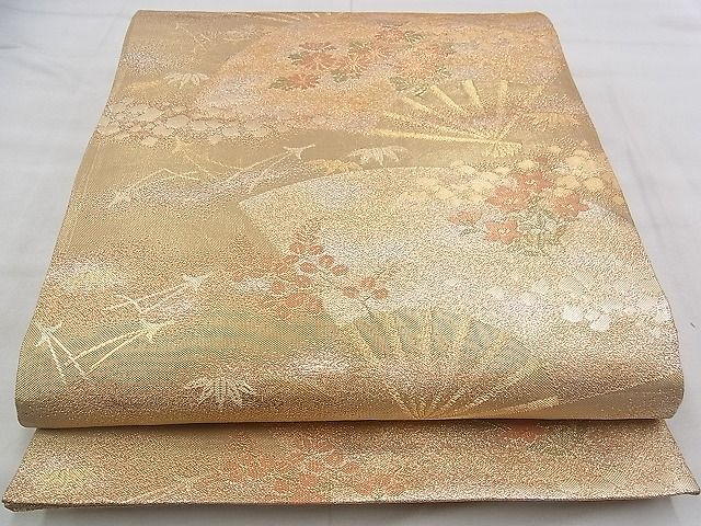平和屋着物◎佐賀錦 六通柄袋帯 誰が袖溝典 九百高麗箔 逸品 BAAI5491if