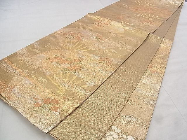 平和屋着物◎佐賀錦 六通柄袋帯 誰が袖溝典 九百高麗箔 逸品 BAAI5491if