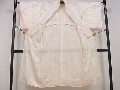 平和屋着物■上質な長襦袢 無双仕立て 地紙花地紋 暈し染め 逸品 DAAG5311jm