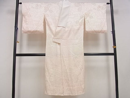 平和屋着物■上質な長襦袢 無双仕立て 地紙花地紋 暈し染め 逸品 DAAG5311jm