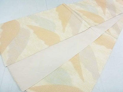 平和屋着物◎全通柄袋帯 遠山霞文 金糸 逸品 DAAG1331we
