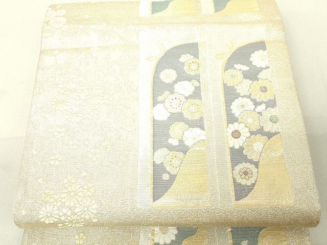 平和屋着物■六通柄袋帯 舞花文 金銀糸 逸品 DAAH6050sf