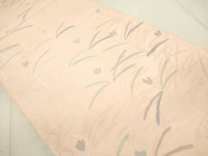 平和屋着物◎六通柄袋帯 唐織 草花文 逸品 DAAH2404ud