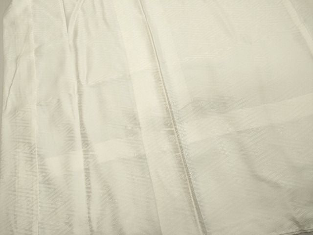 平和屋着物■上質な長襦袢 袷 紗綾形地紋 逸品 DAAH2236ud