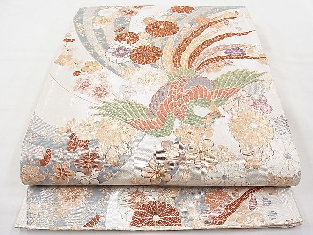 平和屋着物◎佐賀錦 六通柄袋帯 唐織 花宴の舞 九百錦 金銀糸 逸品 BAAI9329sa