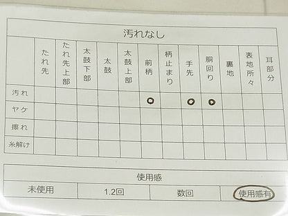 平和屋着物◎太鼓柄袋帯 唐織 綴れ 蜀江花鳥文 金銀糸 逸品 BAAI3361qt