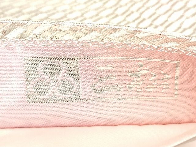 平和屋着物◎六通柄袋帯 唐織 飛鶴文 金銀糸 逸品 CAAG2508eg