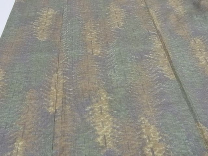 平和屋着物■上質な紬 樹林文 逸品 CAAG4824th