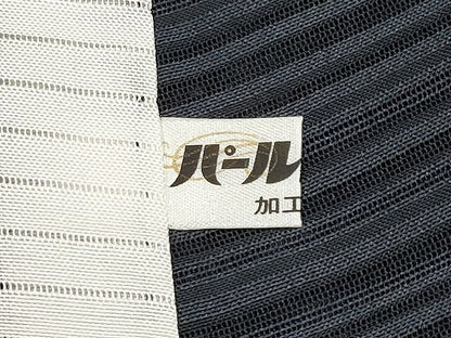 平和屋本店■極上　夏物　訪問着　変わり絽　銀駒刺繍　立波草木文　銀糸　逸品　CYAA0592s4