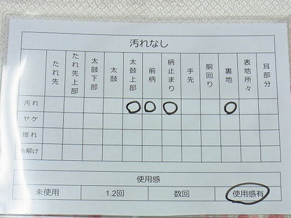 平和屋着物◎六通柄袋帯 唐織 梅鉢 銀糸 逸品 BAAI4530jm