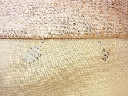 平和屋着物◎西陣 六通柄袋帯 エ霞風景文 金糸 逸品 BAAI4534jm
