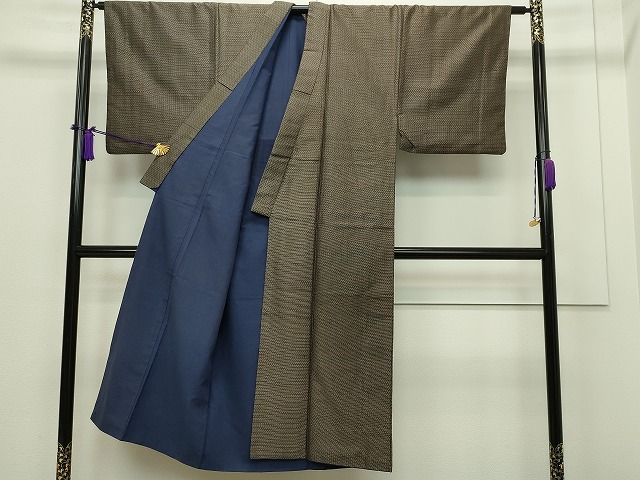 平和屋着物■男性 紬 吉祥文 逸品 CAAH2103vf