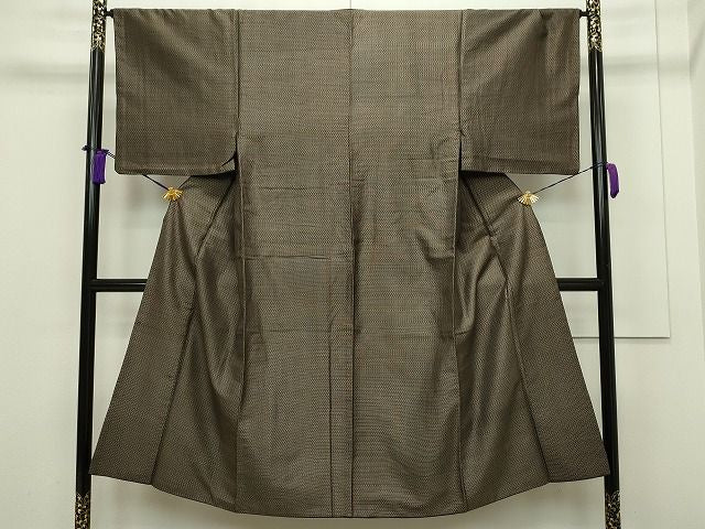 平和屋着物■男性 紬 吉祥文 逸品 CAAH2103vf