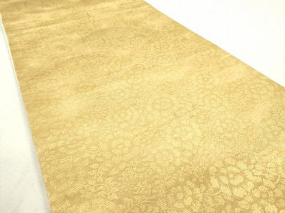 平和屋着物◎六通柄袋帯 舞花文 金彩 逸品 DAAH9555tw