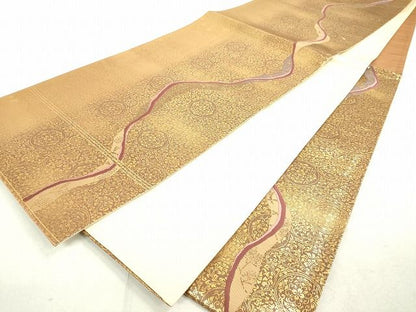 平和屋着物◎六通柄袋帯 三十六歌仙 金彩 引箔 逸品 DAAH9630tw