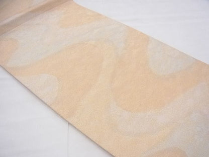 平和屋着物◎全通柄袋帯 綴れ 霞文 金糸 逸品 BAAI6464th