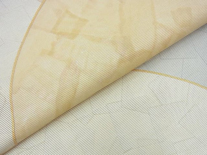 平和屋着物◎太鼓柄袋帯 青海波 金彩 引箔 逸品 BAAI5918jm