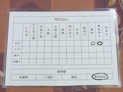 平和屋着物◎六通柄袋帯 市松花文 逸品 BAAI5932jm