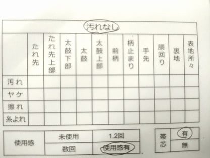 平和屋着物◎佐賀錦 六通柄袋帯 色紙重ね鶴花文 金銀糸 逸品 CAAG5392ak