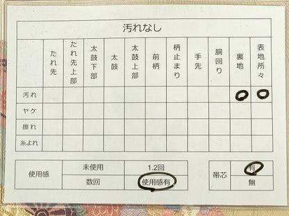 平和屋着物◎六通柄袋帯 唐織名錦遺芳 金糸 逸品 DAAG7812rt