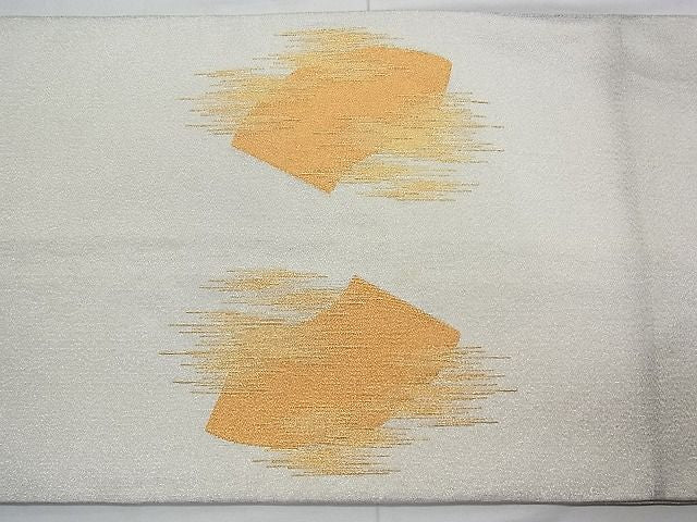 平和屋着物◎太鼓柄袋帯 綴れ 地紙霞文 金糸 逸品 BAAI5604qt