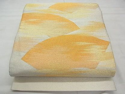平和屋着物◎太鼓柄袋帯 綴れ 地紙霞文 金糸 逸品 BAAI5604qt